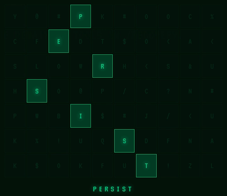 PERSIST